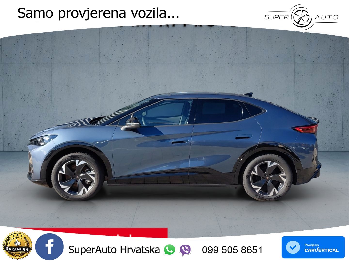 Cupra Tavascan 82 kWh (286 KS) LED+GR SJED+ACC