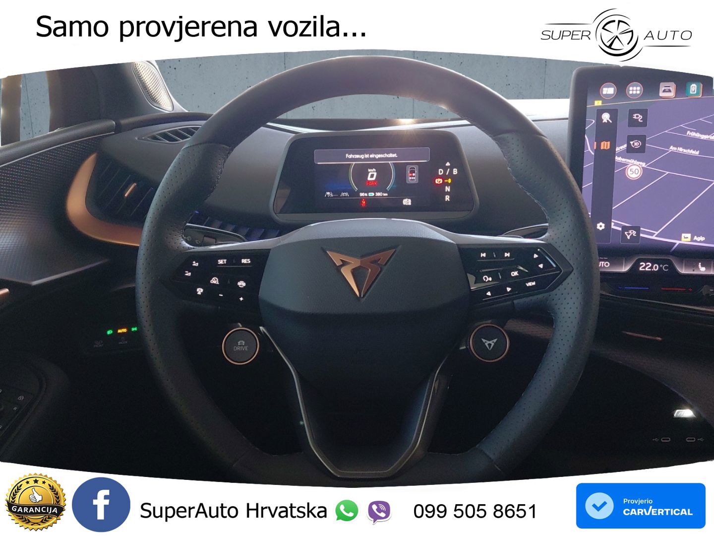 Cupra Tavascan 82 kWh (286 KS) LED+GR SJED+ACC