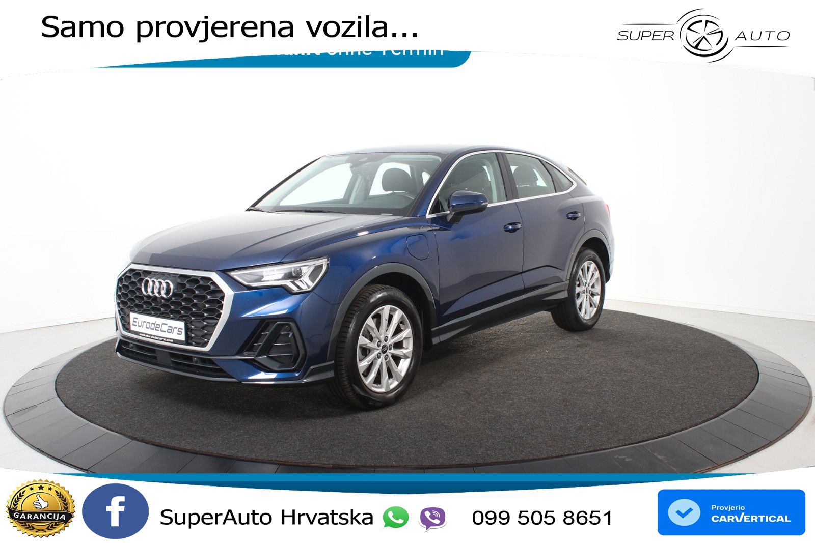 Audi Q3 45 TFSIe (245 KS) S tronic LED+GR SJED+ACC
