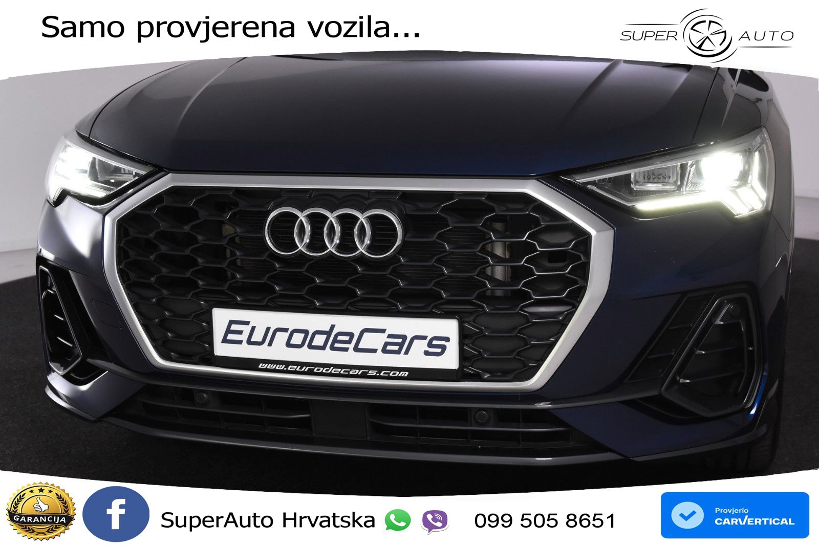 Audi Q3 45 TFSIe (245 KS) S tronic LED+GR SJED+ACC