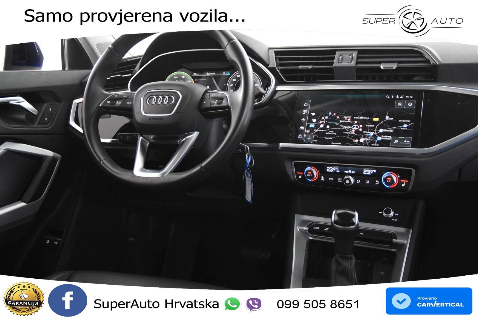 Audi Q3 45 TFSIe (245 KS) S tronic LED+GR SJED+ACC