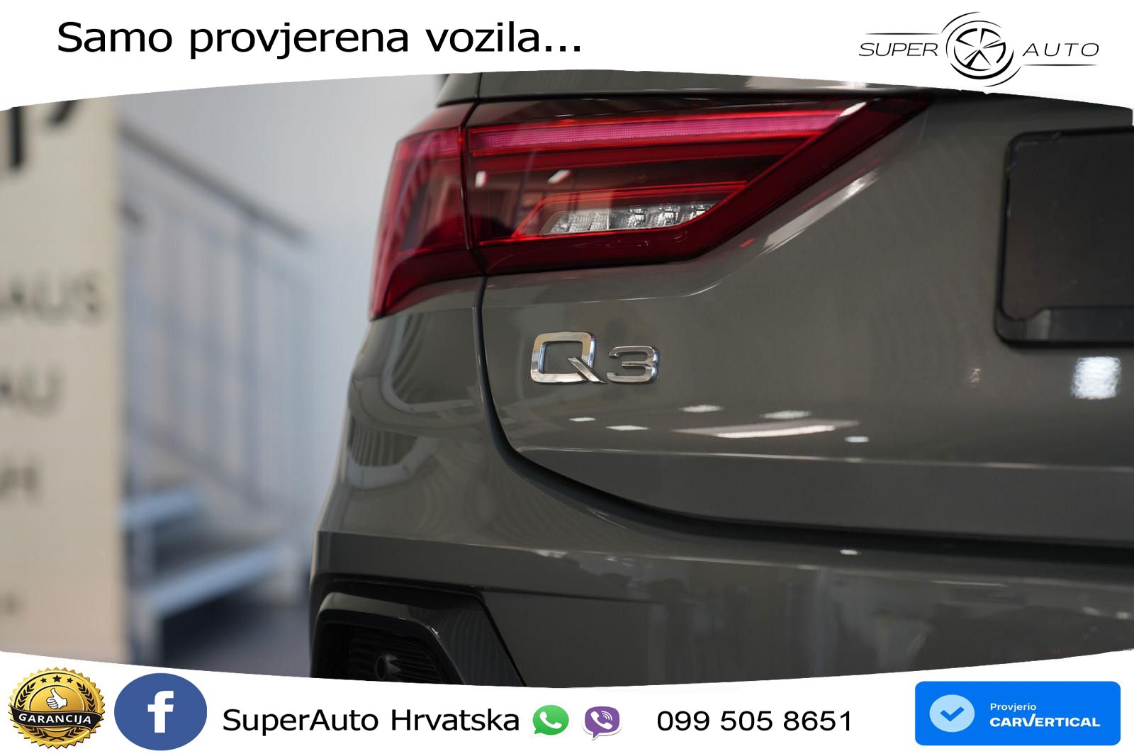 Audi Q3 Sportback 35 TDI (150 KS) quattro S tronic MATRIX+GR SJED+KAM
