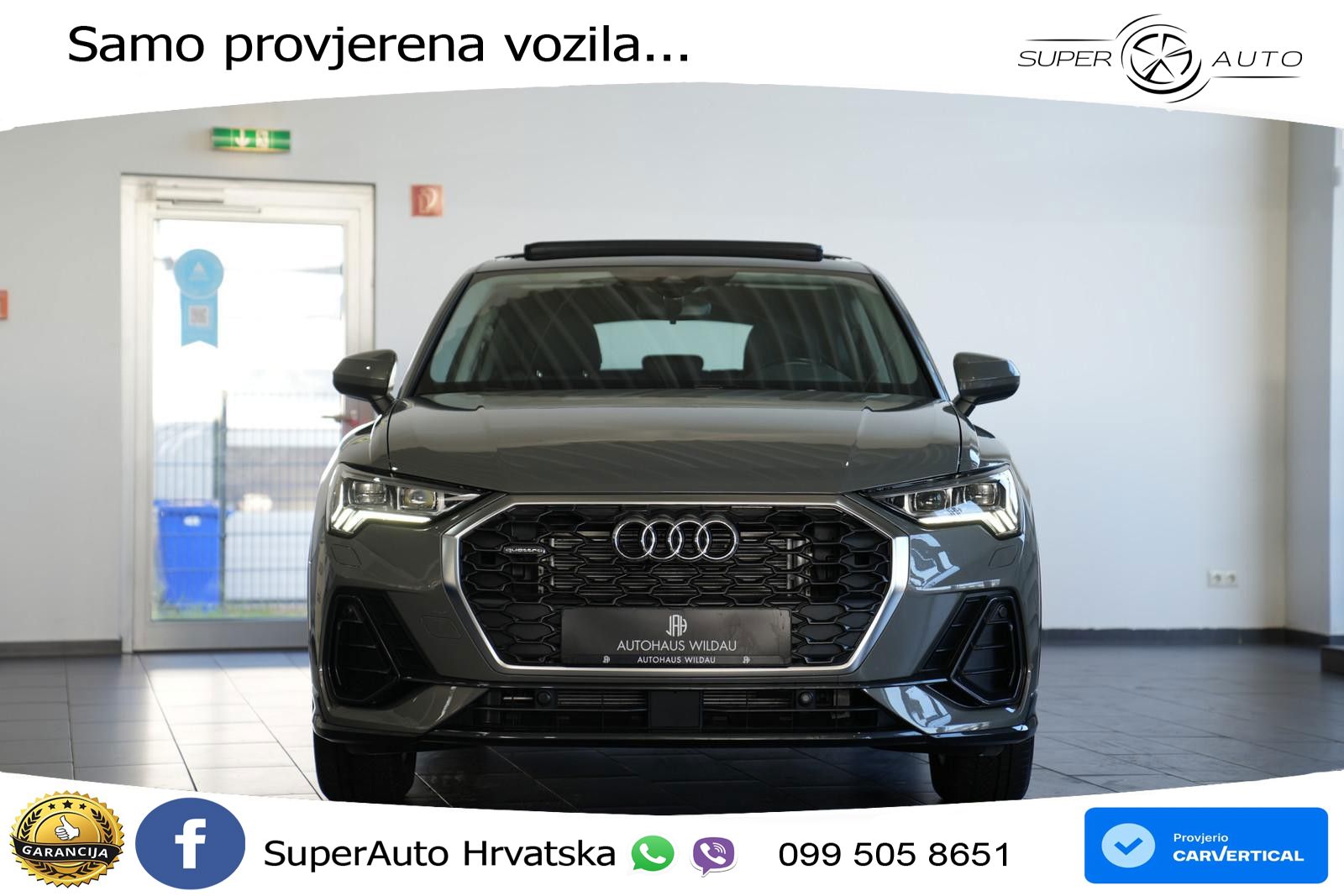 Audi Q3 Sportback 35 TDI (150 KS) quattro S tronic MATRIX+GR SJED+KAM