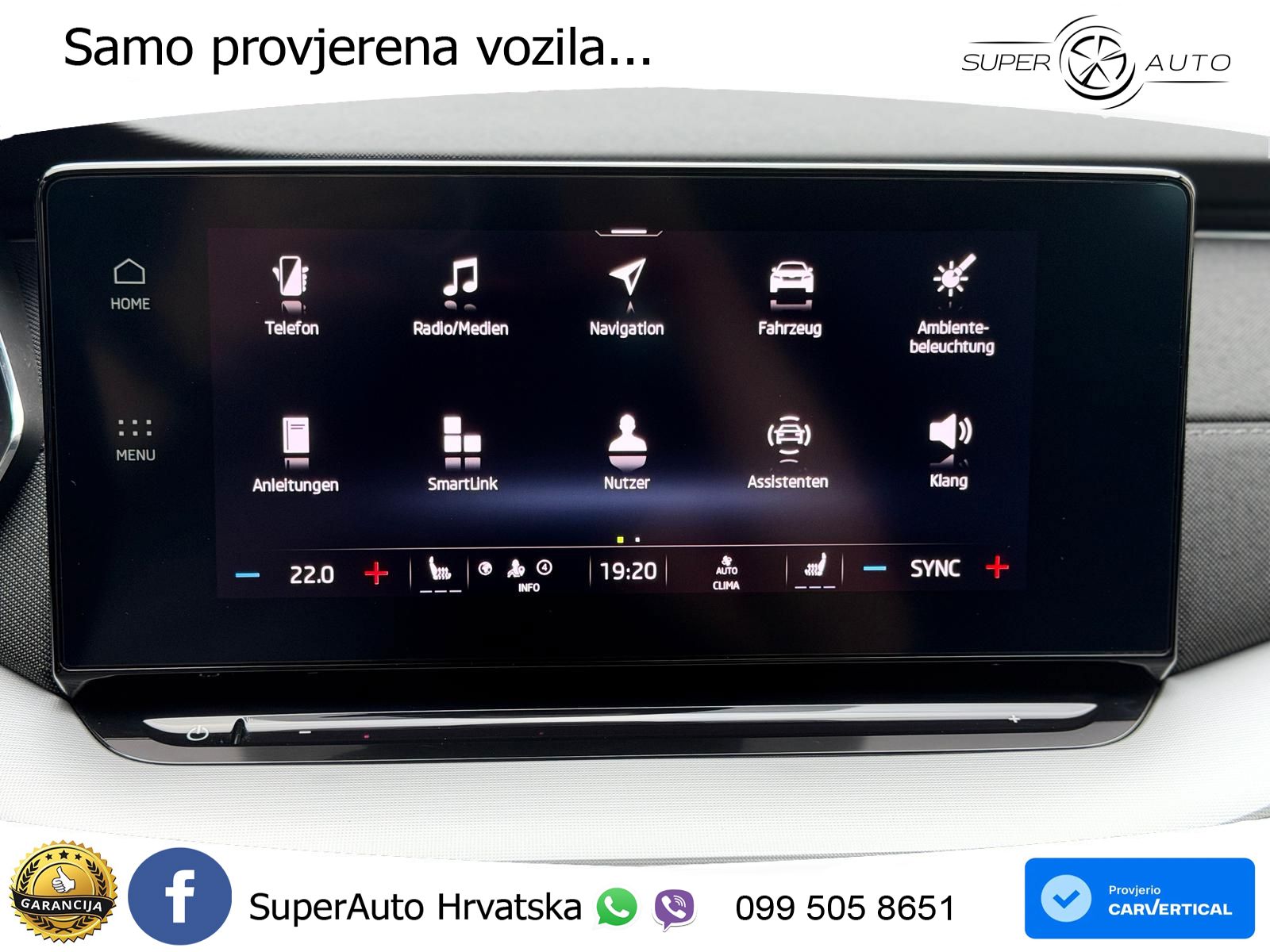 Škoda Octavia Combi 1.5 TSI EVO e-TEC (150 KS) DSG LED+GR SJED+ACC