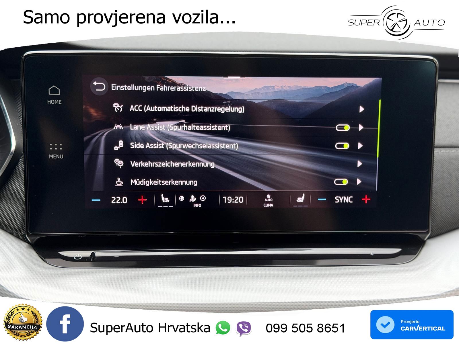 Škoda Octavia Combi 1.5 TSI EVO e-TEC (150 KS) DSG LED+GR SJED+ACC
