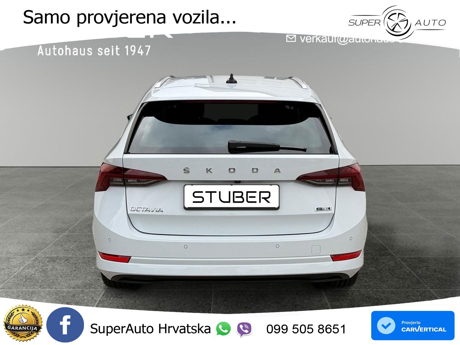 Škoda Octavia Combi 1.5 TSI EVO e-TEC (150 KS) DSG LED+GR SJED+ACC