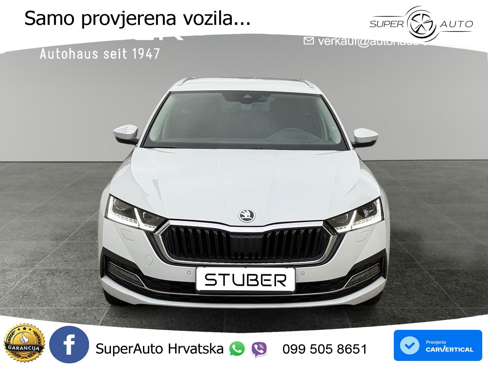 Škoda Octavia Combi 1.5 TSI EVO e-TEC (150 KS) DSG LED+GR SJED+ACC