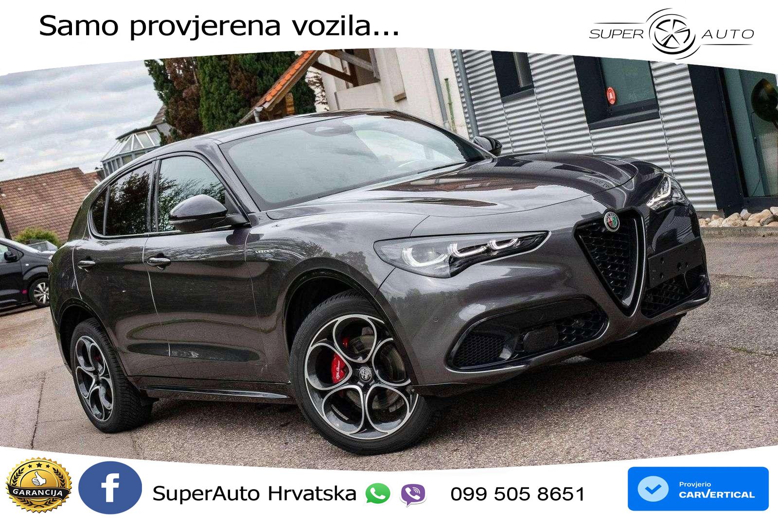 Alfa Romeo Stelvio 2.2 MultiJet II (210 KS) Q4 Automatic LED+GR SJED+ACC