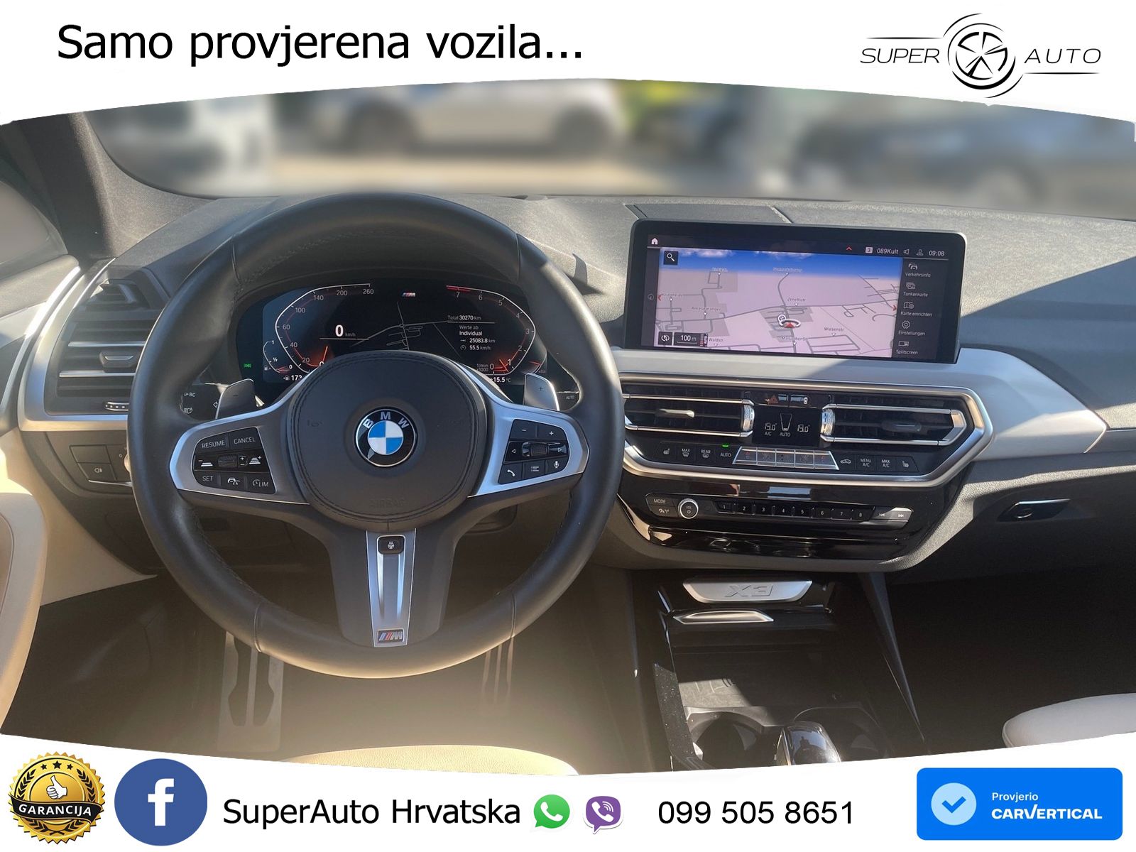 BMW X3 30i xDrive Steptronic M Sport LED+GR SJED+ACC