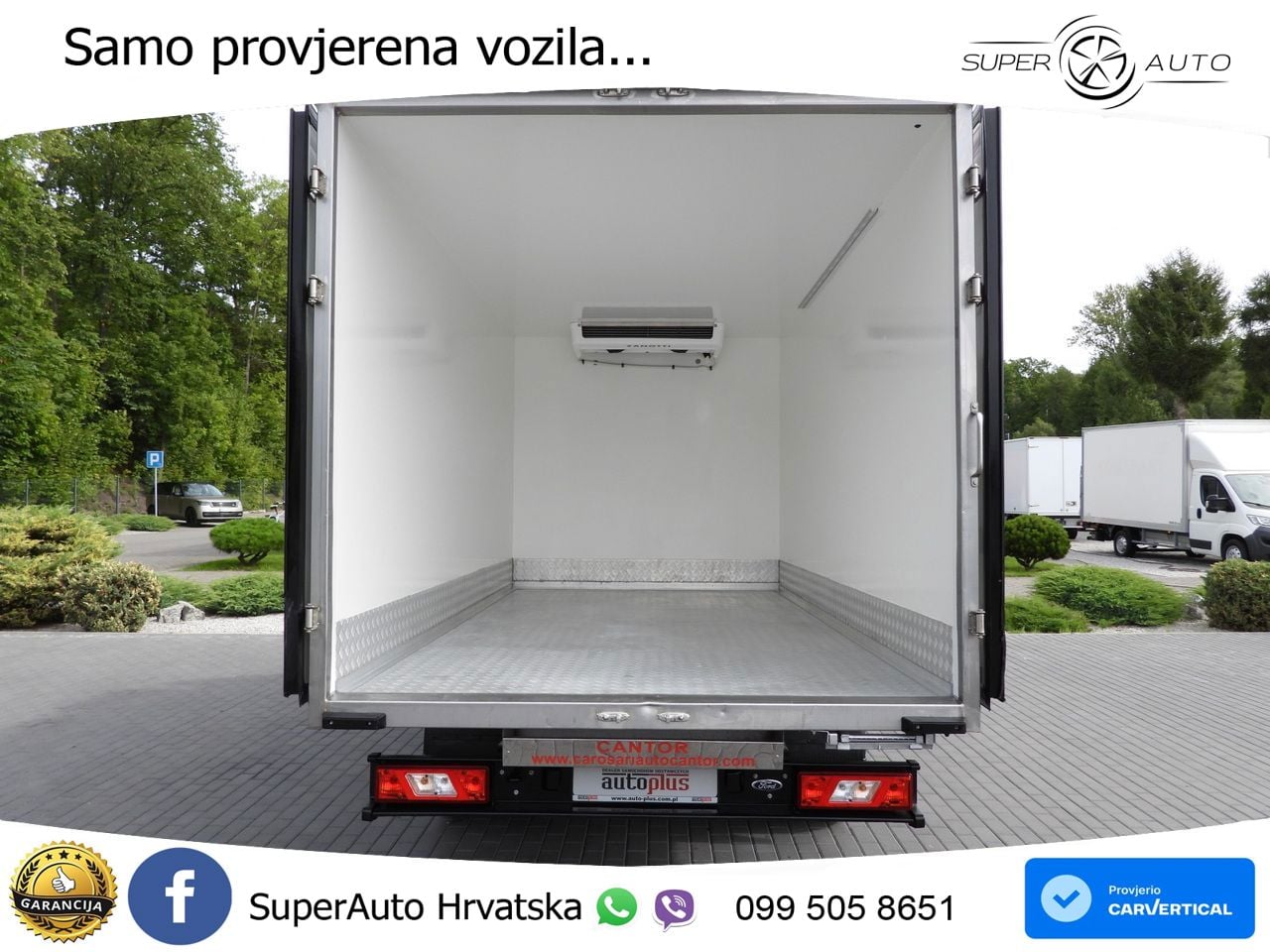 Ford TRANSIT KÜHLKOFFER 0C 8 PALETTEN STROMVERSORGUNG 165 KS