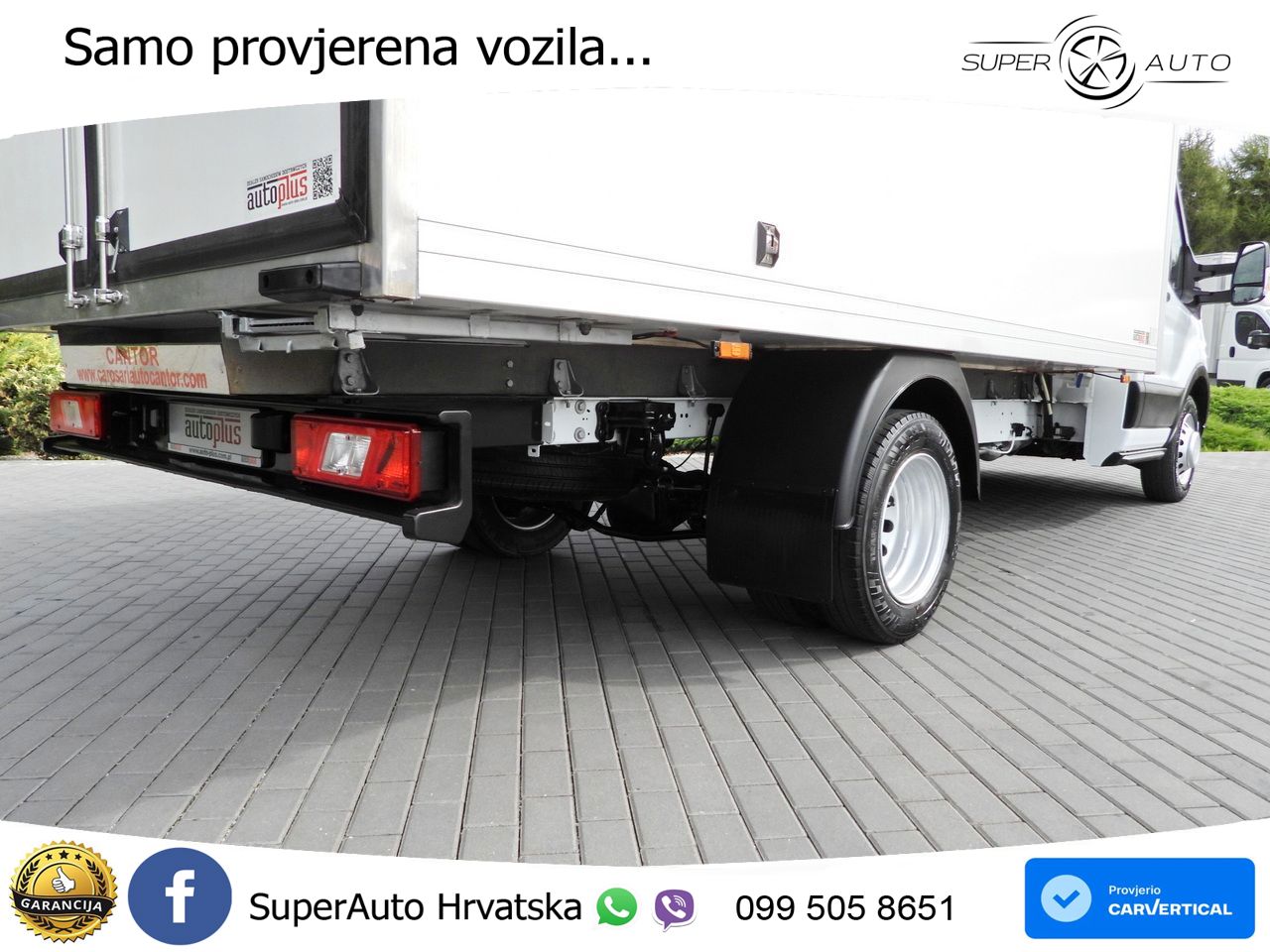 Ford TRANSIT KÜHLKOFFER 0C 8 PALETTEN STROMVERSORGUNG 165 KS