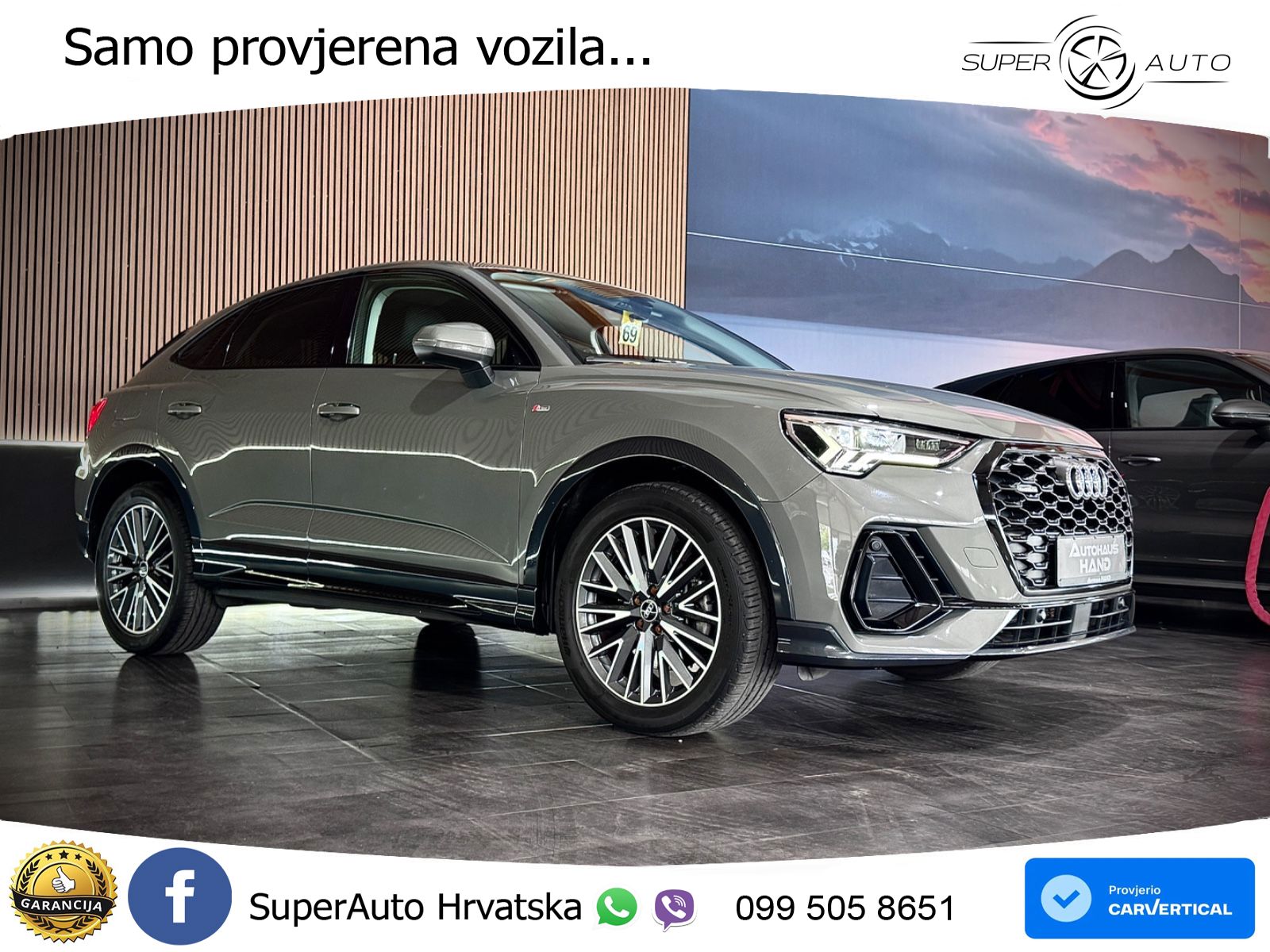 Audi Q3 Sportback 40 TDI (200 KS) quattro S tronic S line