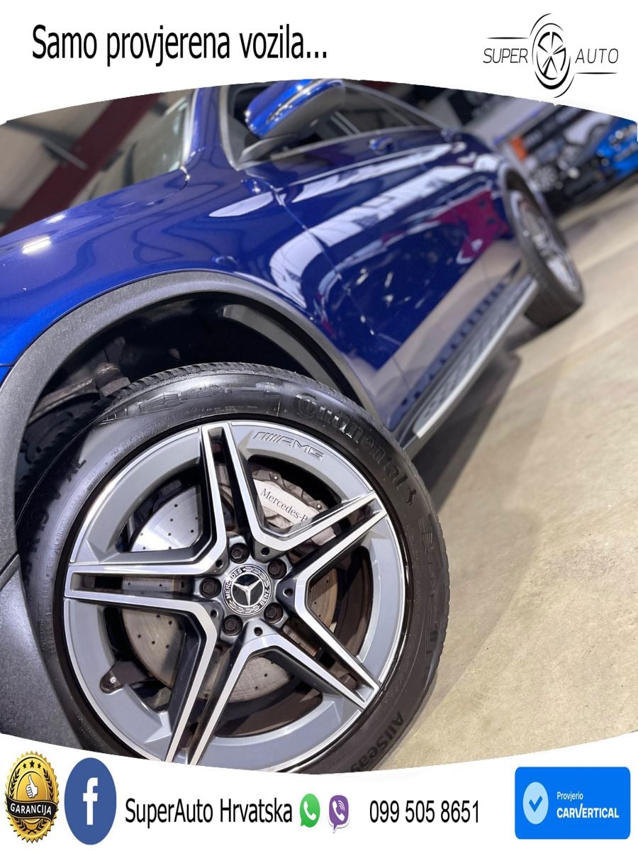 Mercedes GLC 220d (194 KS) 4MATIC G-TRONIC AMG LED+GR SJED+ACC