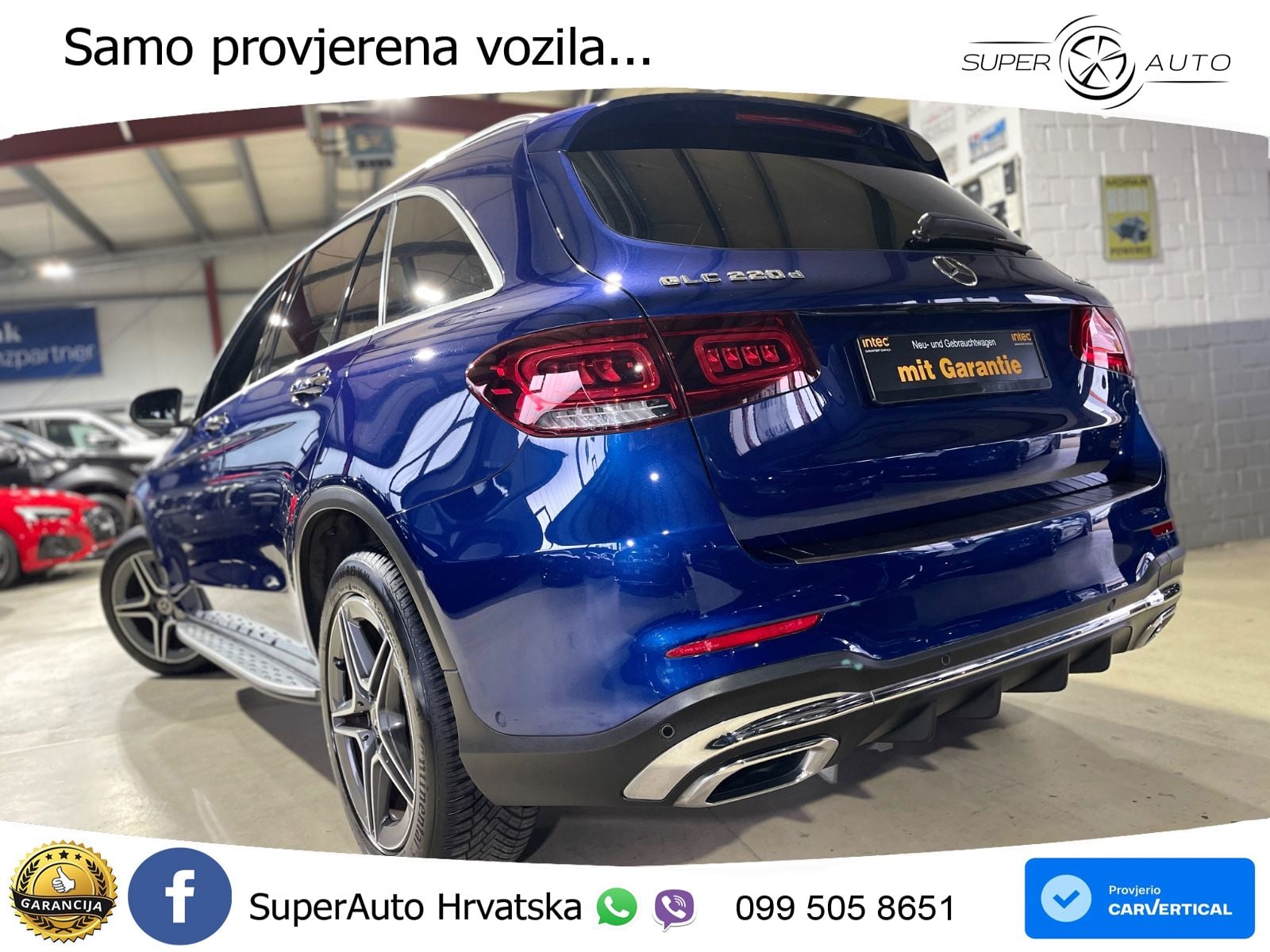 Mercedes GLC 220d (194 KS) 4MATIC G-TRONIC AMG LED+GR SJED+ACC