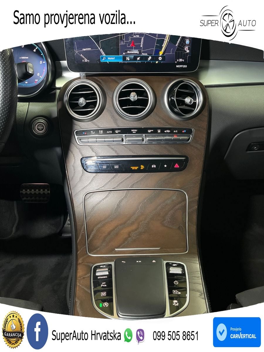 Mercedes GLC 220d (194 KS) 4MATIC G-TRONIC AMG LED+GR SJED+ACC