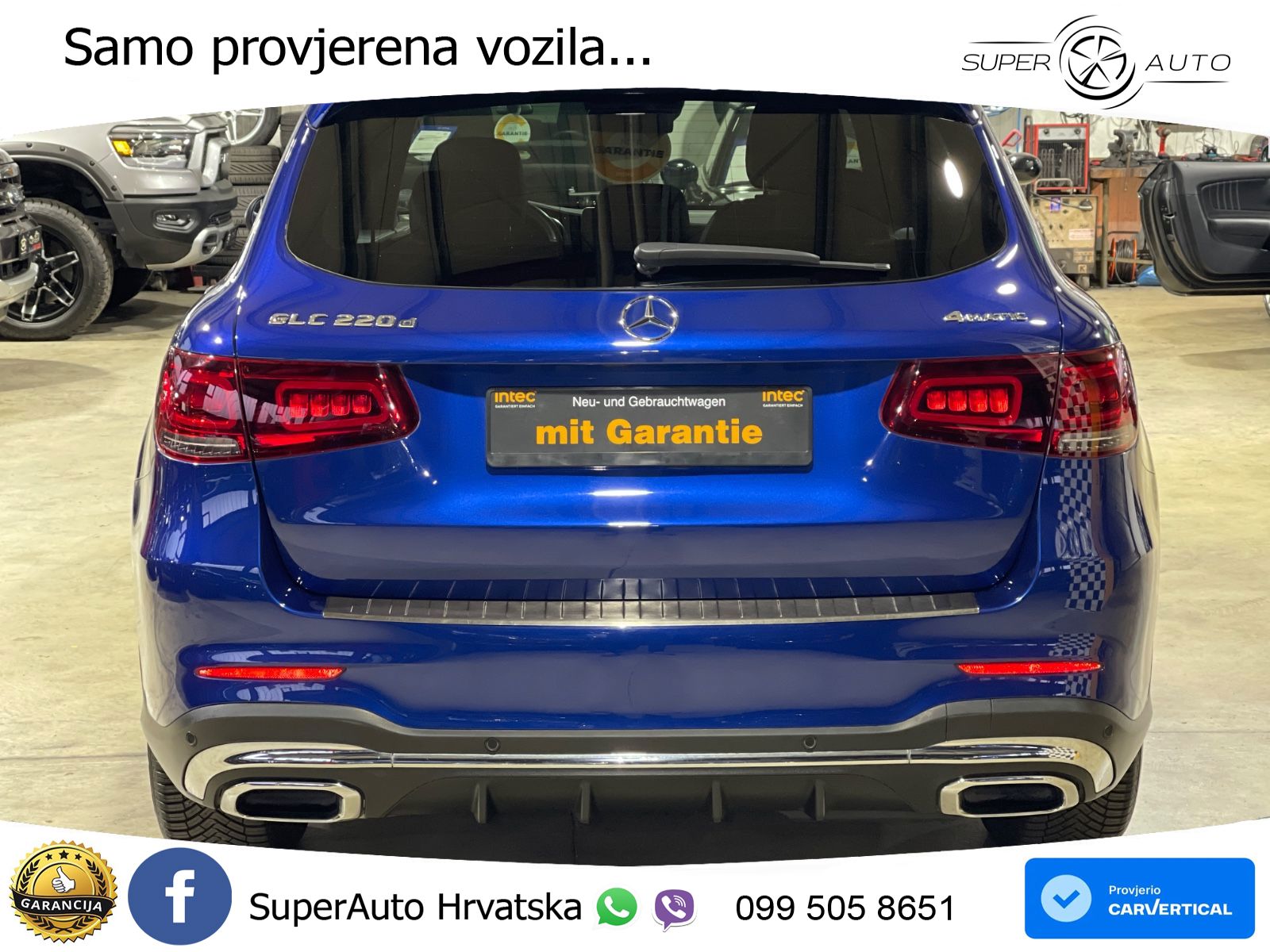 Mercedes GLC 220d (194 KS) 4MATIC G-TRONIC AMG LED+GR SJED+ACC