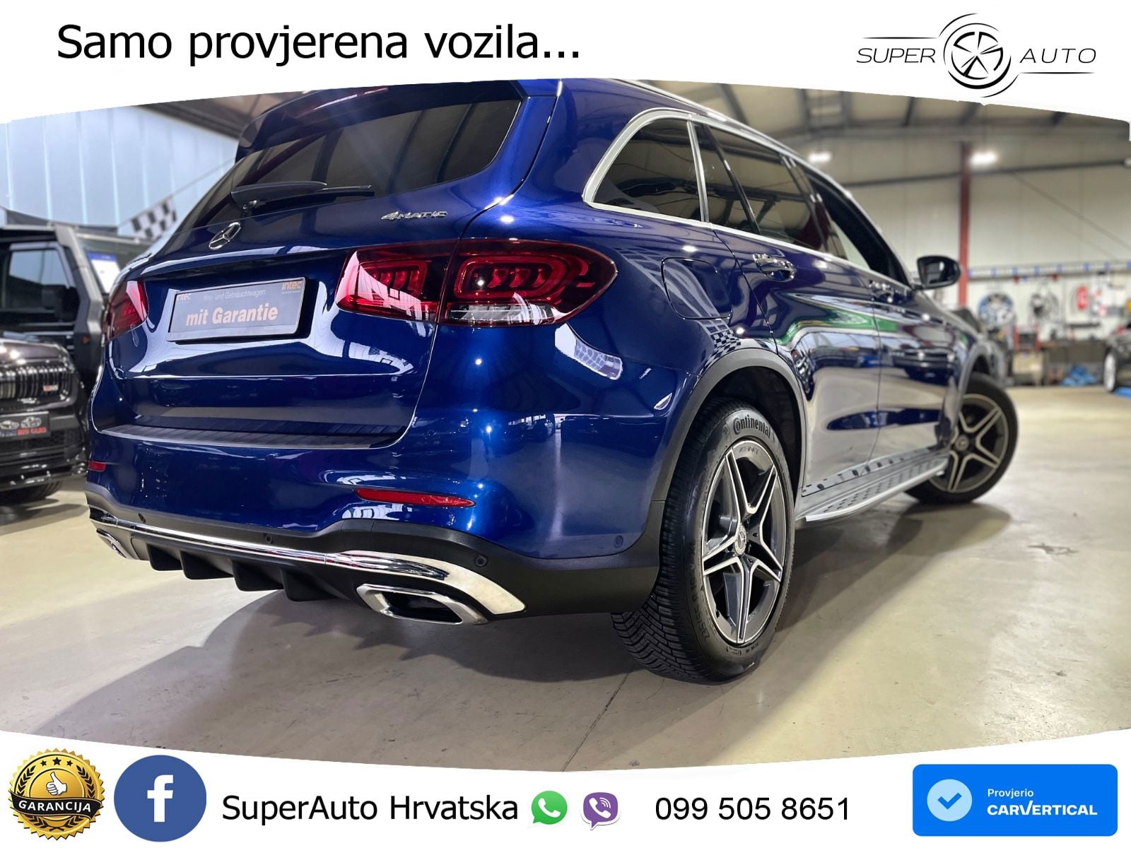 Mercedes GLC 220d (194 KS) 4MATIC G-TRONIC AMG LED+GR SJED+ACC