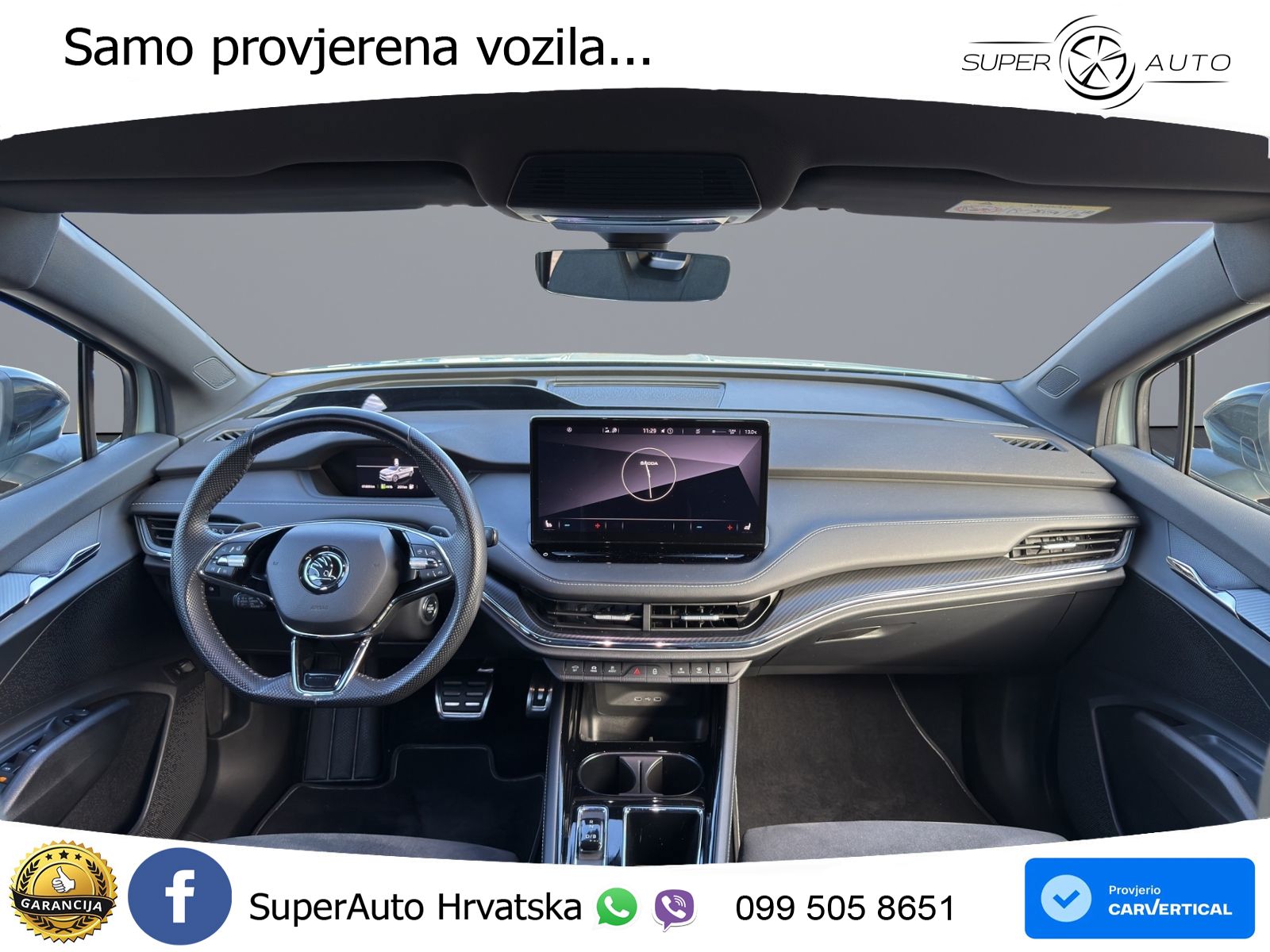Škoda Enyaq iV 80 82 kWh (204 KS) SportLine LED+GR SJED+ACC