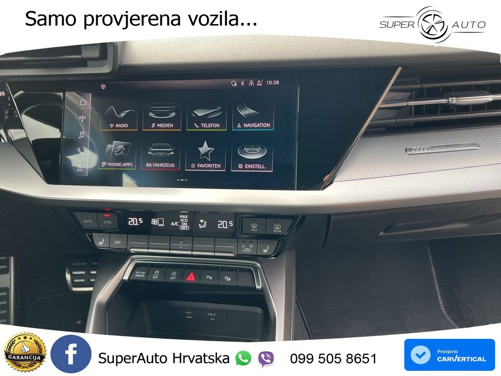 Audi A3 35 TFSI (150 KS) S tronic S line LED+GR SJED+ACC