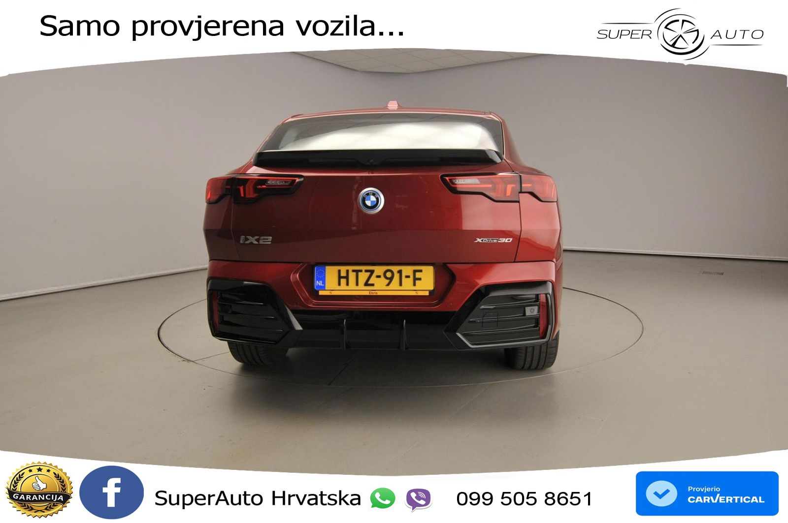BMW iX2 66.5 kWh (313 KS) xDrive30