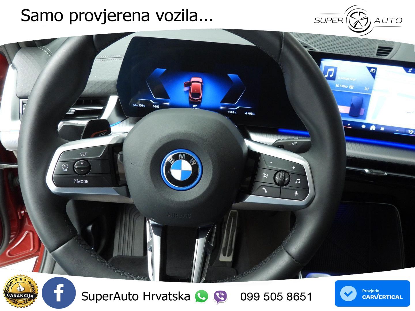 BMW iX2 66.5 kWh (313 KS) xDrive30
