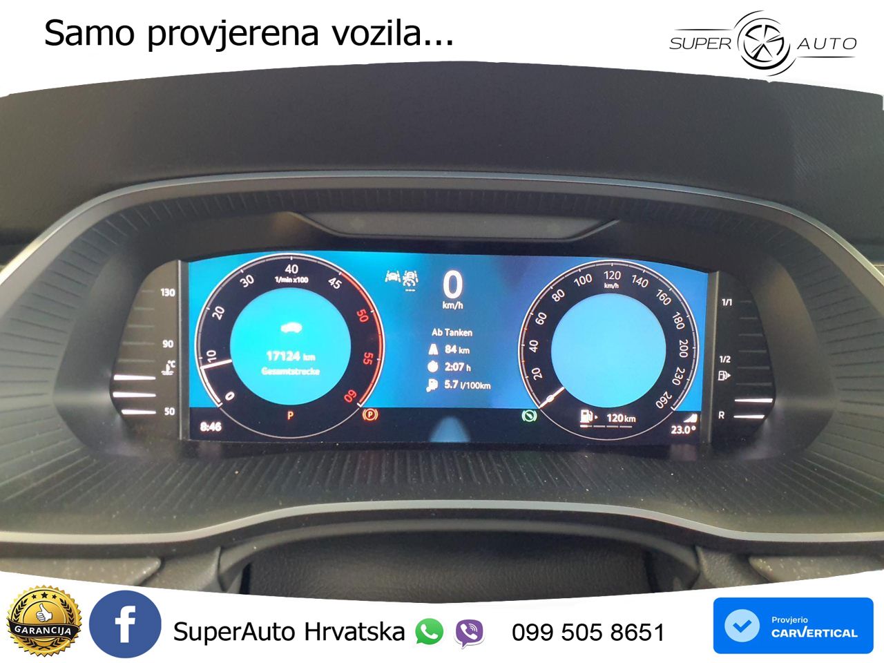 Škoda Octavia Combi 2.0 TDI (150 KS) DSG LED+GR SJED+ACC