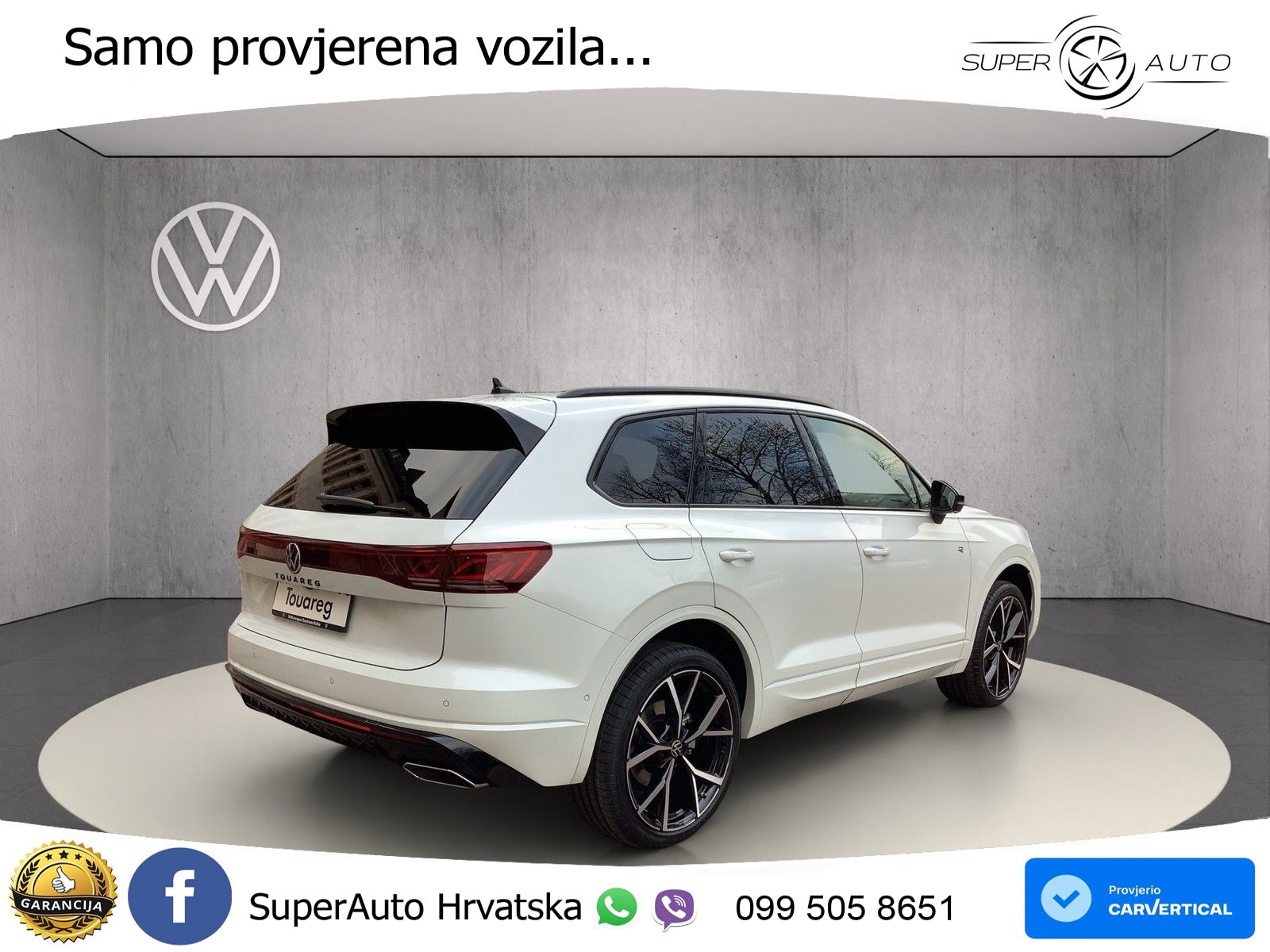 Volkswagen Touareg 3.0 V6 TDI (286 KS) 4MOTION Tiptronic ZRAČNI+ACC+GR SJED+KAM+PANO