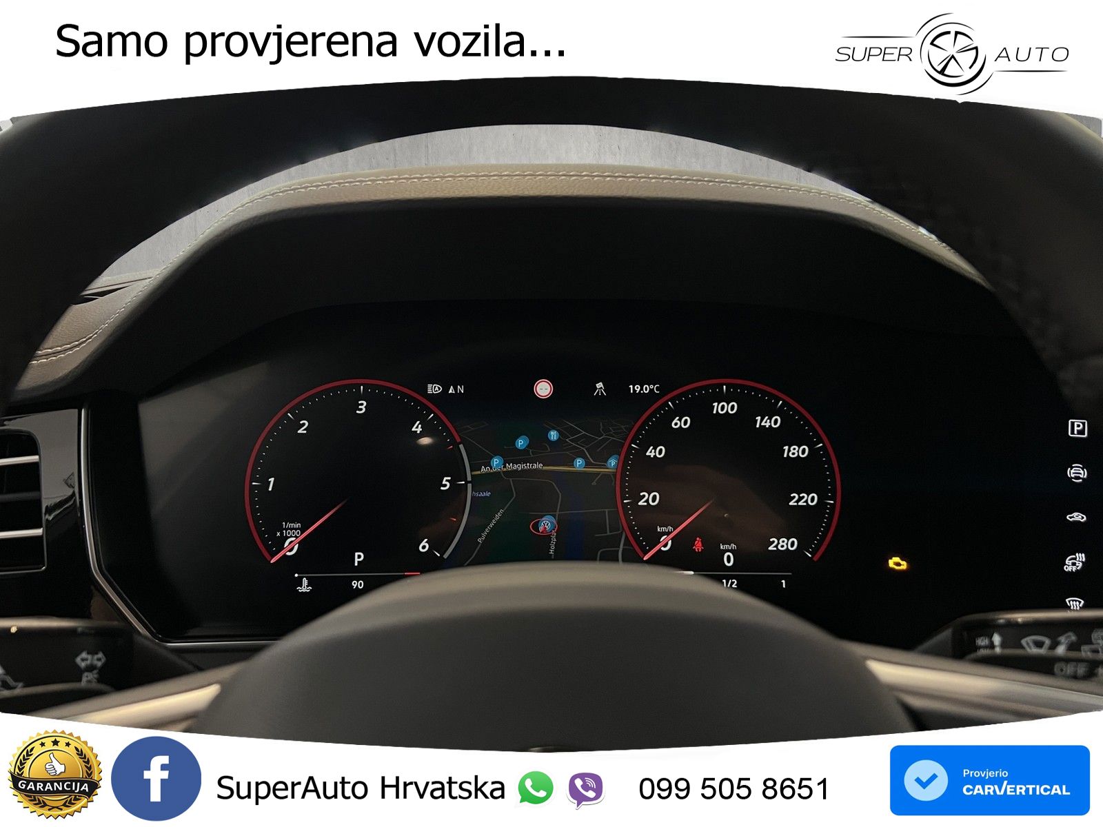 Volkswagen Touareg 3.0 V6 TDI (286 KS) 4MOTION Tiptronic ZRAČNI+ACC+GR SJED+KAM+PANO