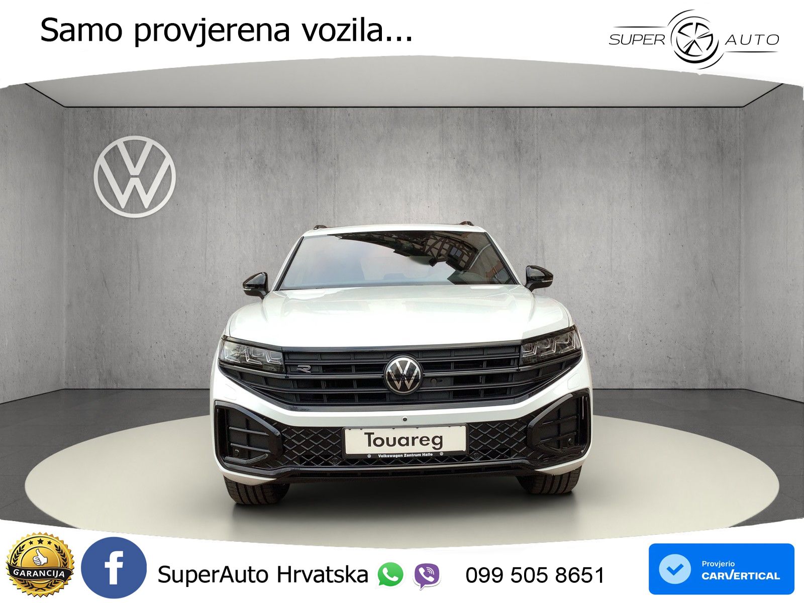 Volkswagen Touareg 3.0 V6 TDI (286 KS) 4MOTION Tiptronic ZRAČNI+ACC+GR SJED+KAM+PANO