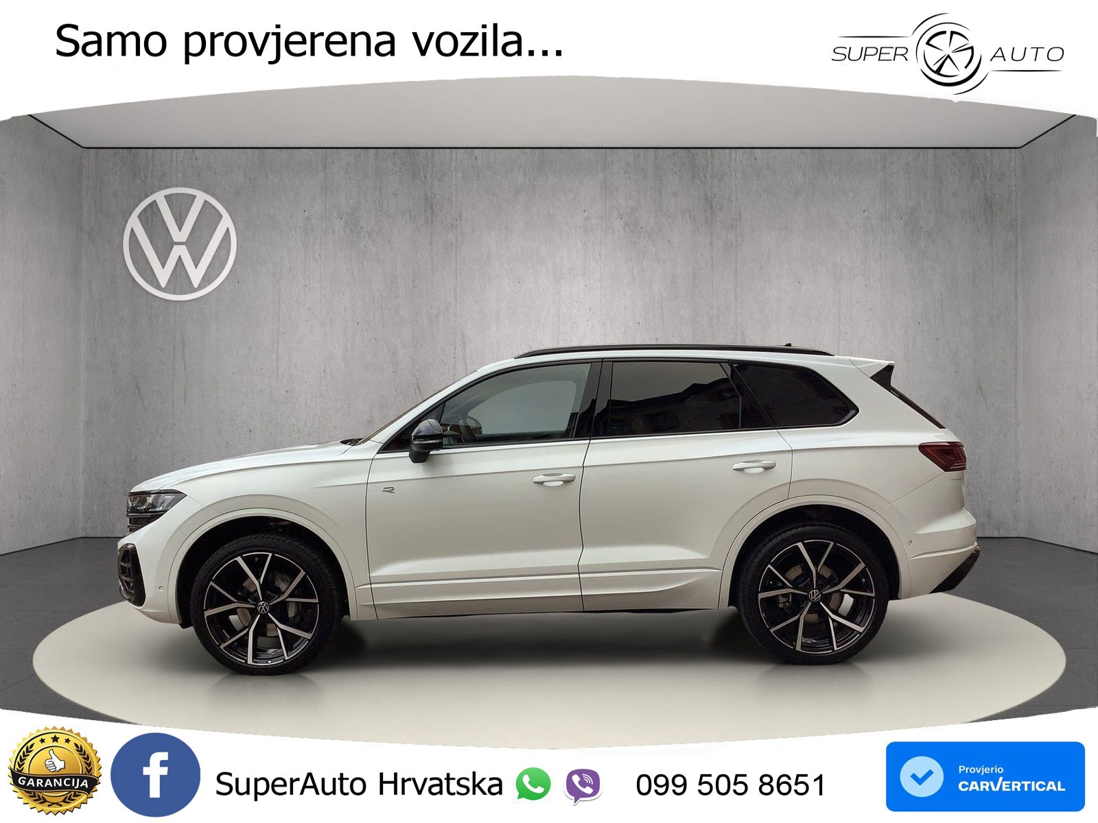 Volkswagen Touareg 3.0 V6 TDI (286 KS) 4MOTION Tiptronic ZRAČNI+ACC+GR SJED+KAM+PANO