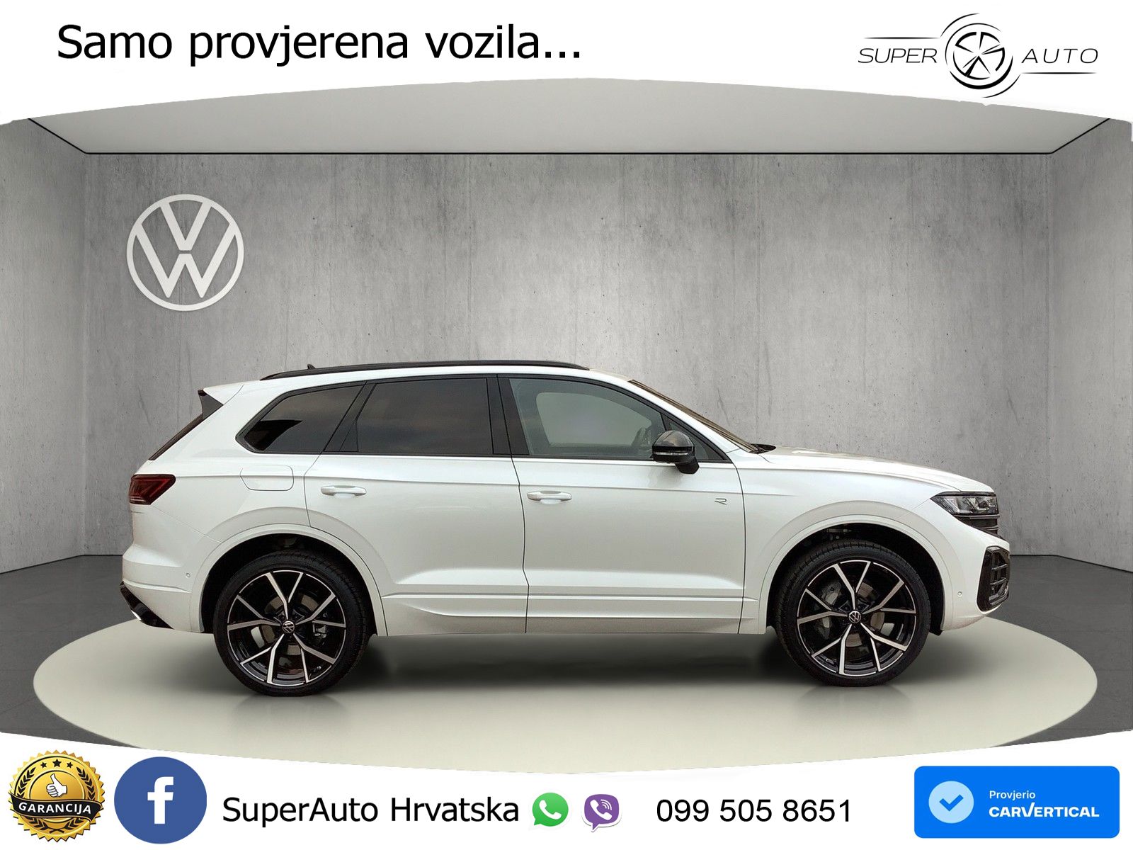 Volkswagen Touareg 3.0 V6 TDI (286 KS) 4MOTION Tiptronic ZRAČNI+ACC+GR SJED+KAM+PANO