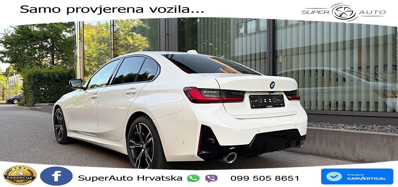 BMW 320d (190 KS) Steptronic M Sport LED+GR SJED+ACC