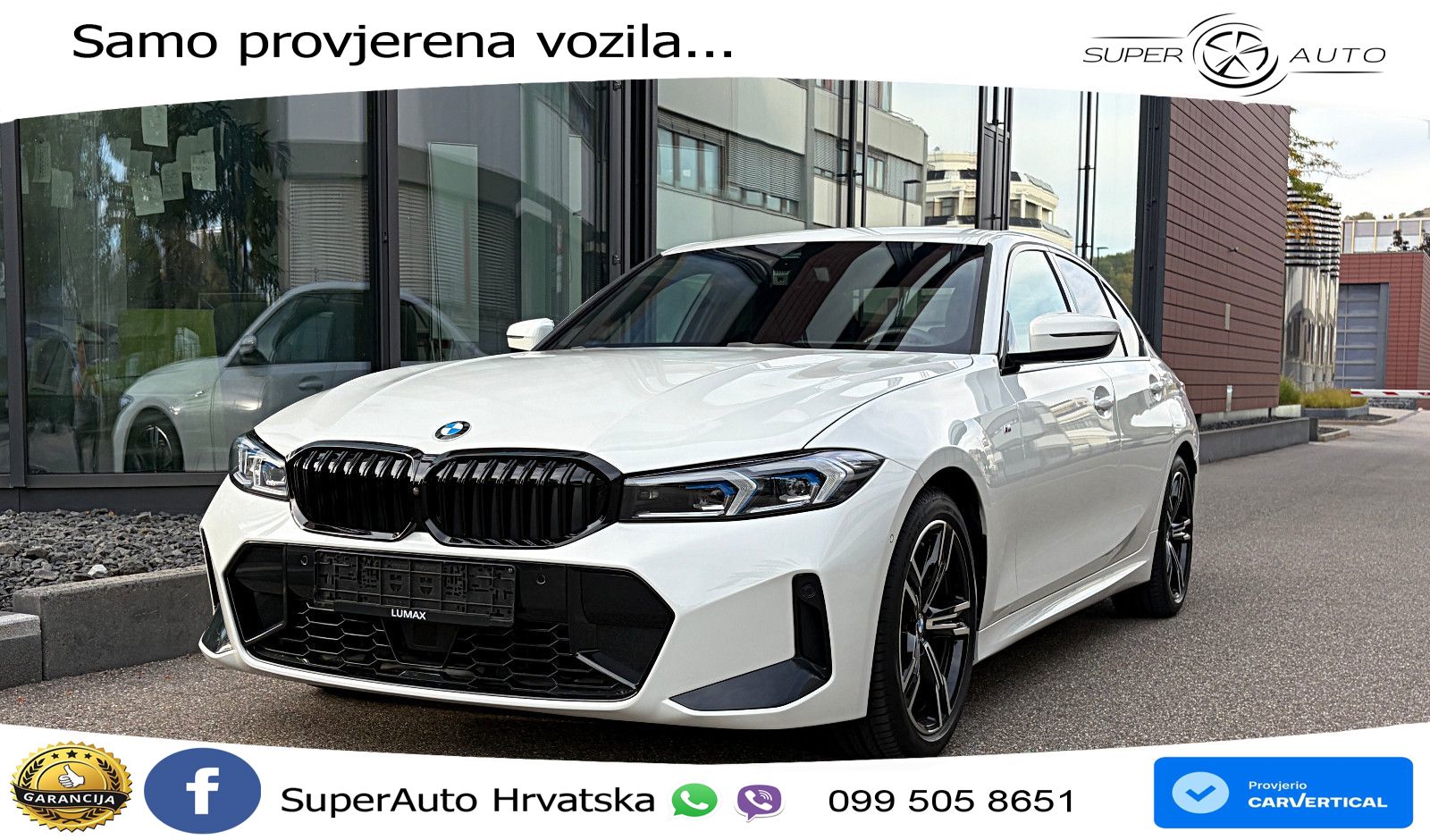 BMW 320d (190 KS) Steptronic M Sport LED+GR SJED+ACC
