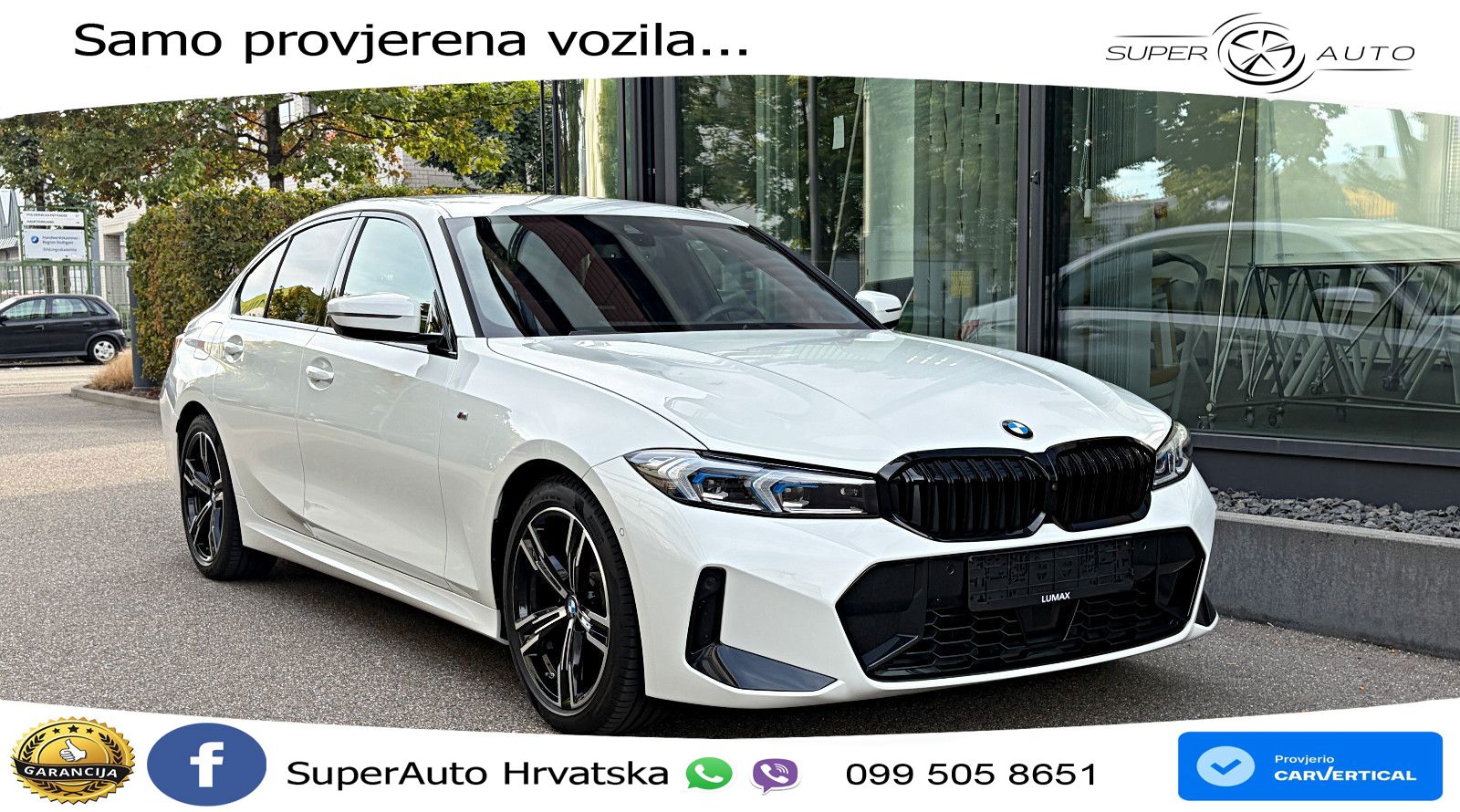 BMW 320d (190 KS) Steptronic M Sport LED+GR SJED+ACC