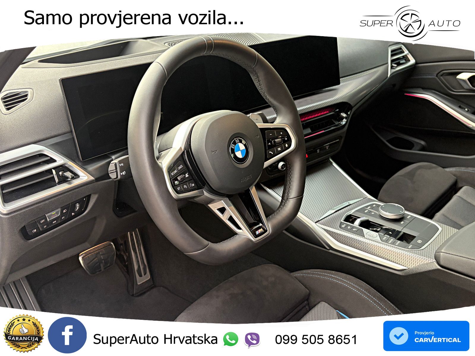 BMW 320d (190 KS) Steptronic M Sport LED+GR SJED+ACC