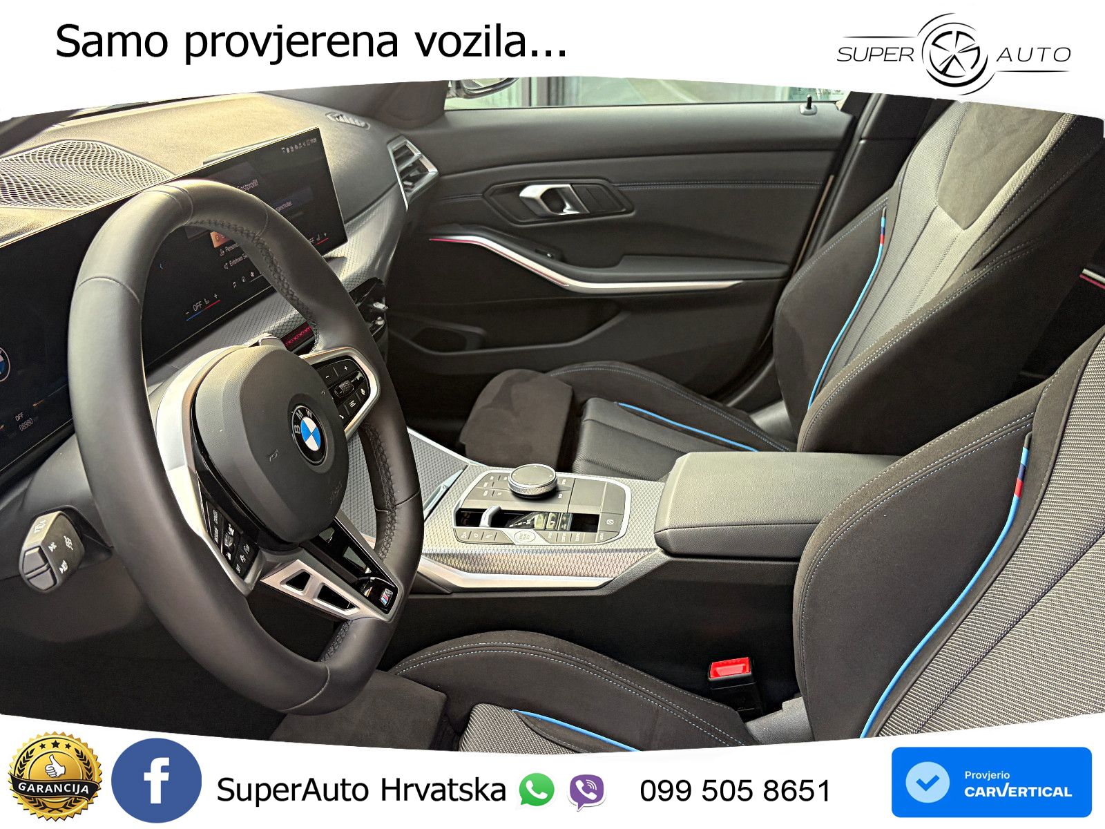 BMW 320d (190 KS) Steptronic M Sport LED+GR SJED+ACC