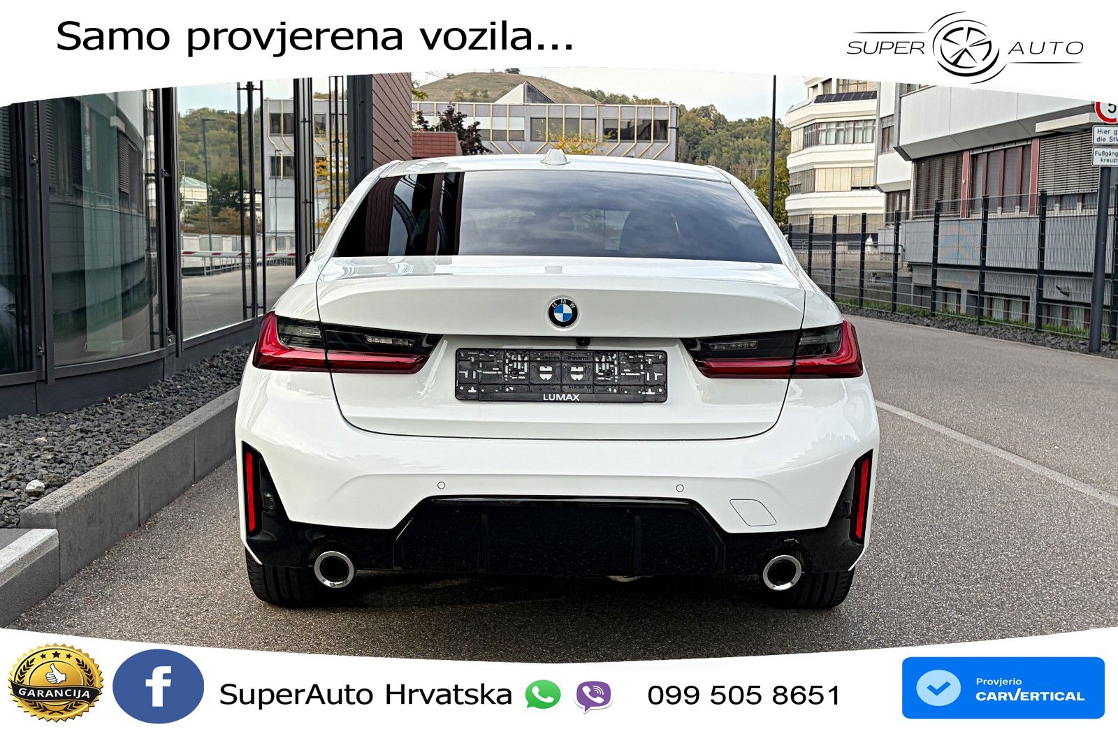 BMW 320d (190 KS) Steptronic M Sport LED+GR SJED+ACC