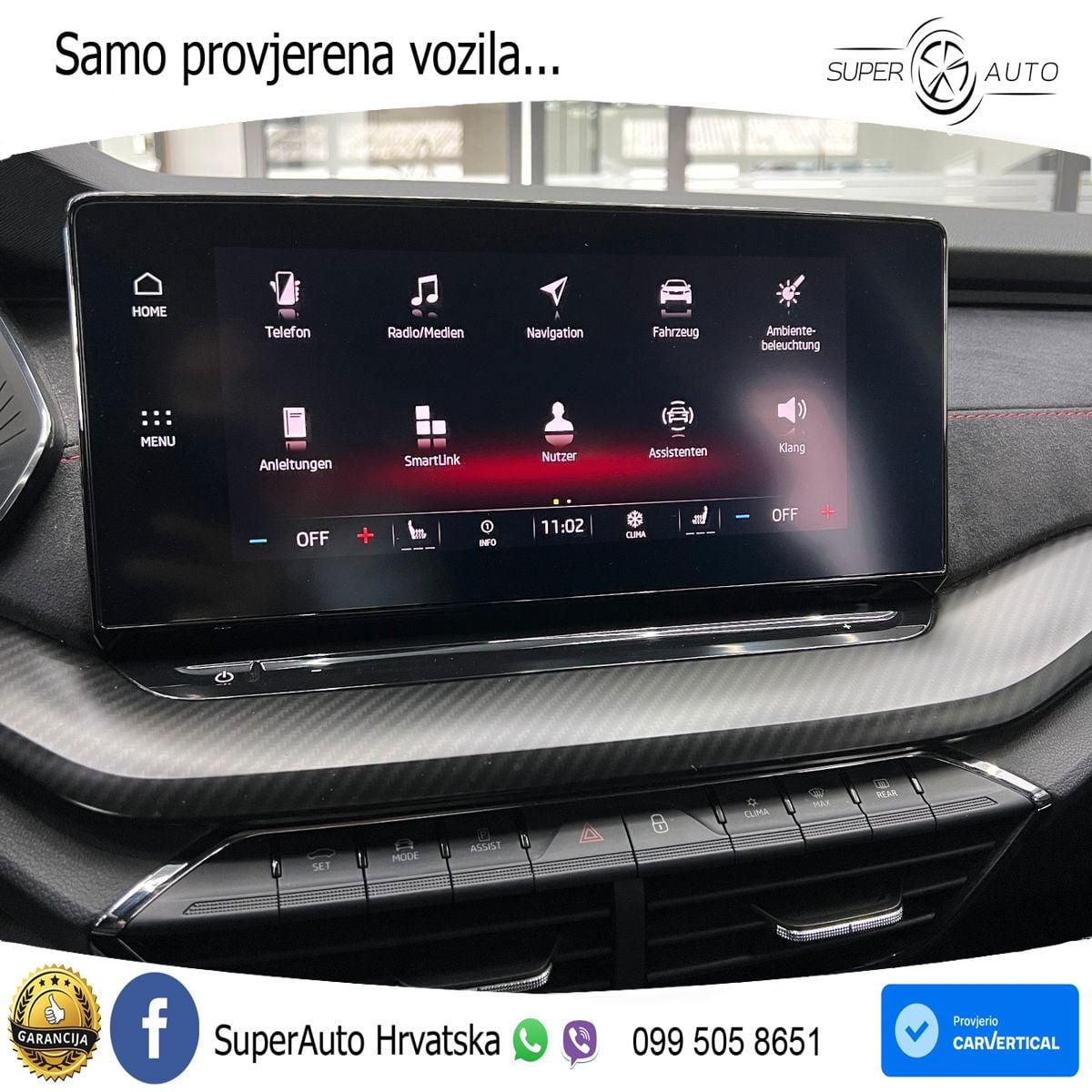 Škoda Octavia Combi RS 2.0 TDI (200 KS) DSG LED+GR SJED+ACC