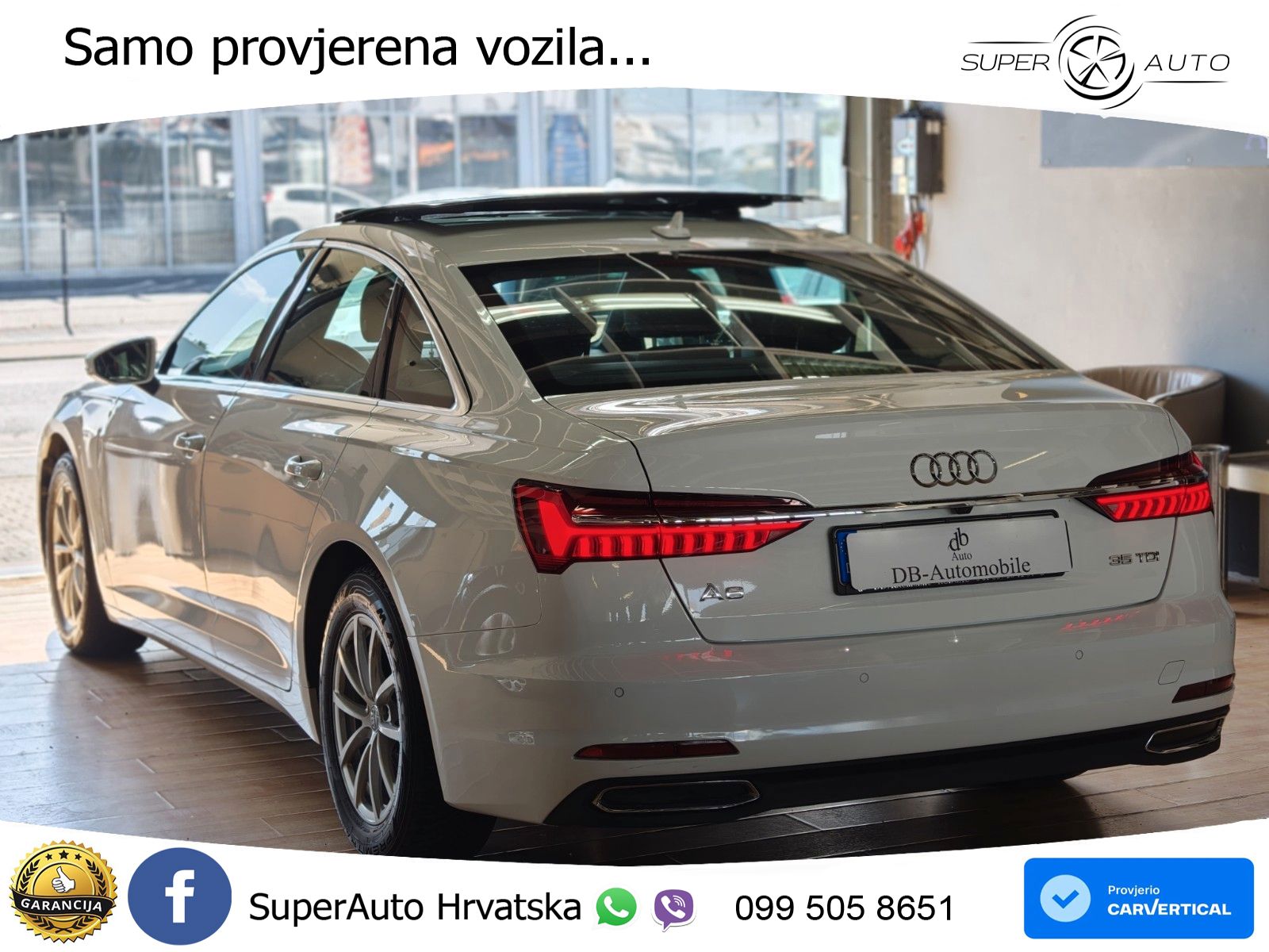 Audi A6 35 TDI (163 KS) S tronic LED+GR SJED+ACC