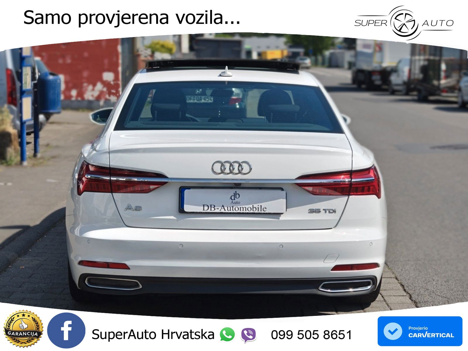 Audi A6 35 TDI (163 KS) S tronic LED+GR SJED+ACC