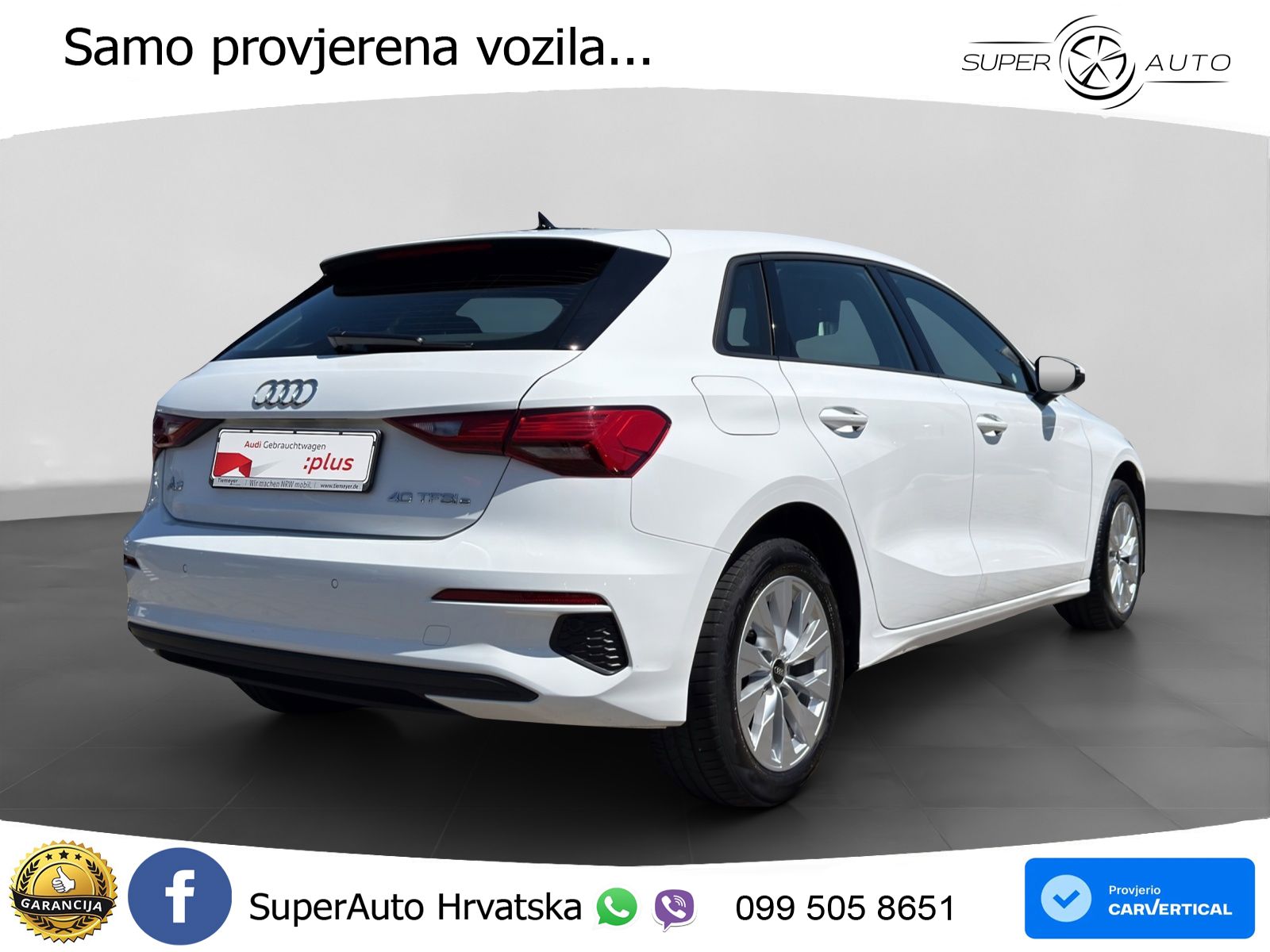 Audi A3 40 TFSIe (204 KS) S tronic