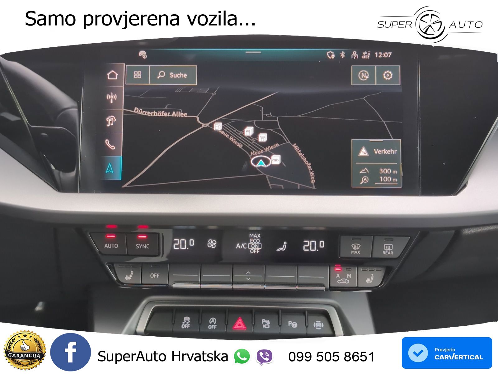 Audi A3 Limuzina 35 TFSI (150 KS) S tronic advanced LED+GR SJED+ACC