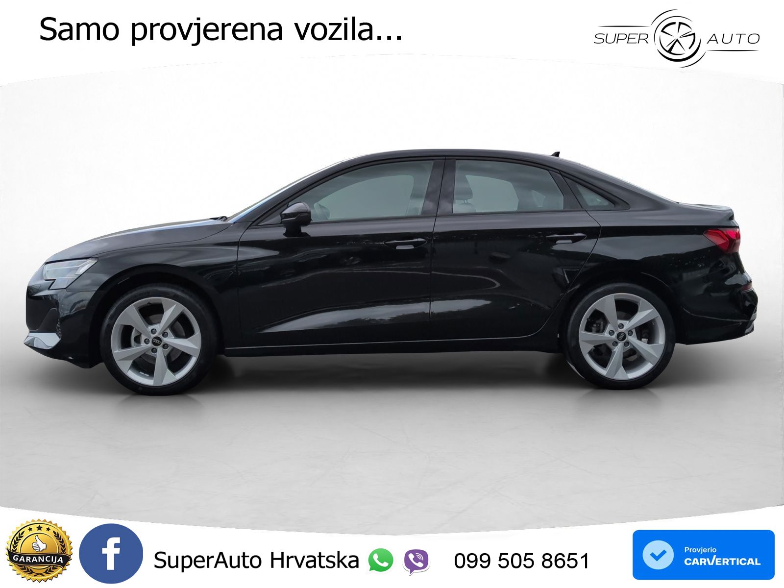 Audi A3 Limuzina 35 TFSI (150 KS) S tronic advanced LED+GR SJED+ACC