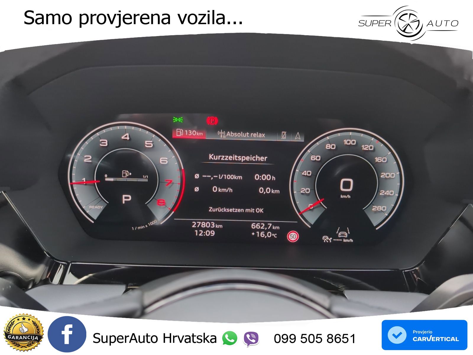 Audi A3 Limuzina 35 TFSI (150 KS) S tronic advanced LED+GR SJED+ACC