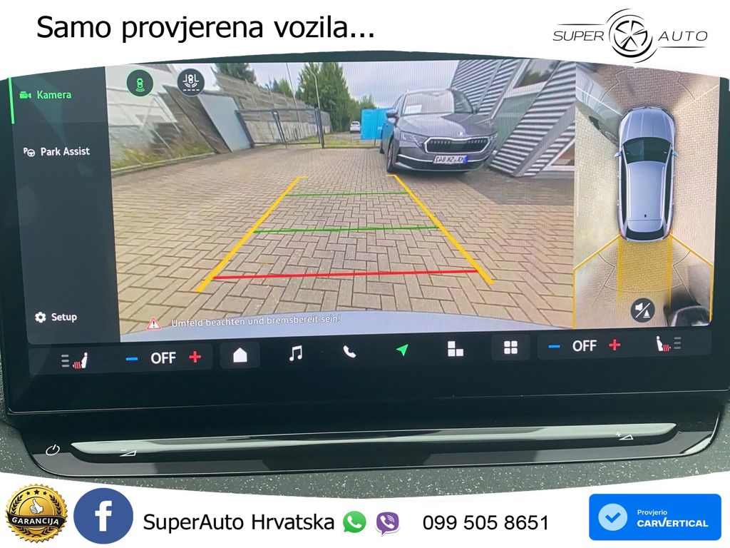 Škoda Octavia Combi 2.0 TDI (150 KS) DSG Selection MATRIX+GR SJED+KAM