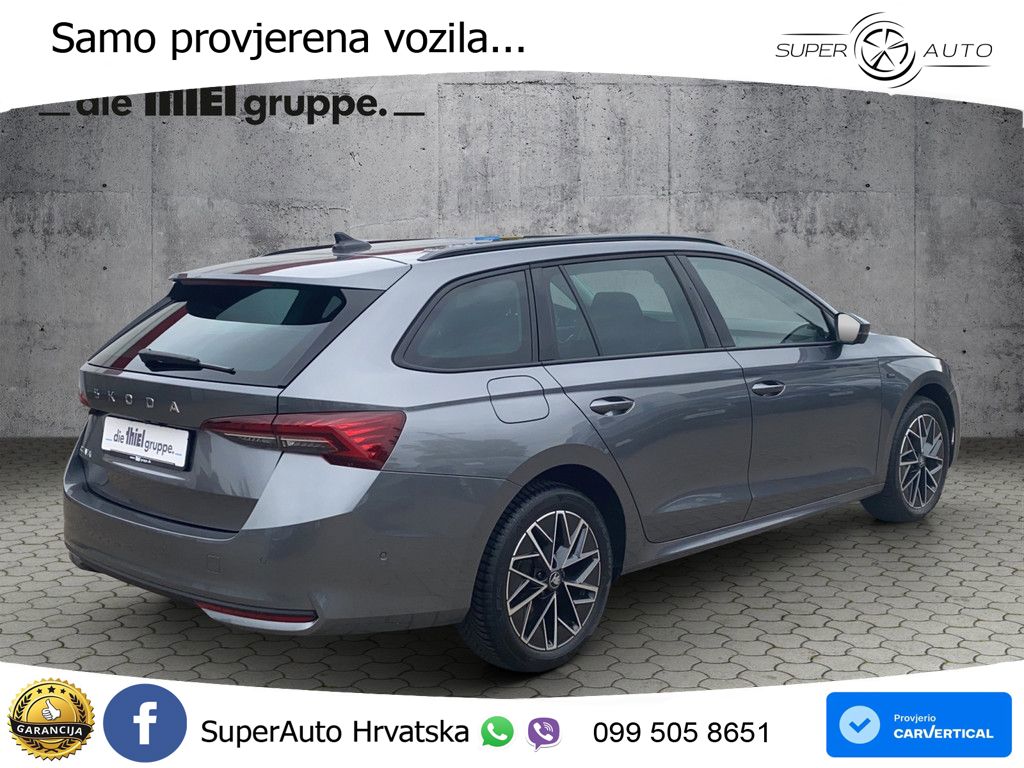 Škoda Octavia Combi 2.0 TDI (150 KS) DSG Selection MATRIX+GR SJED+KAM