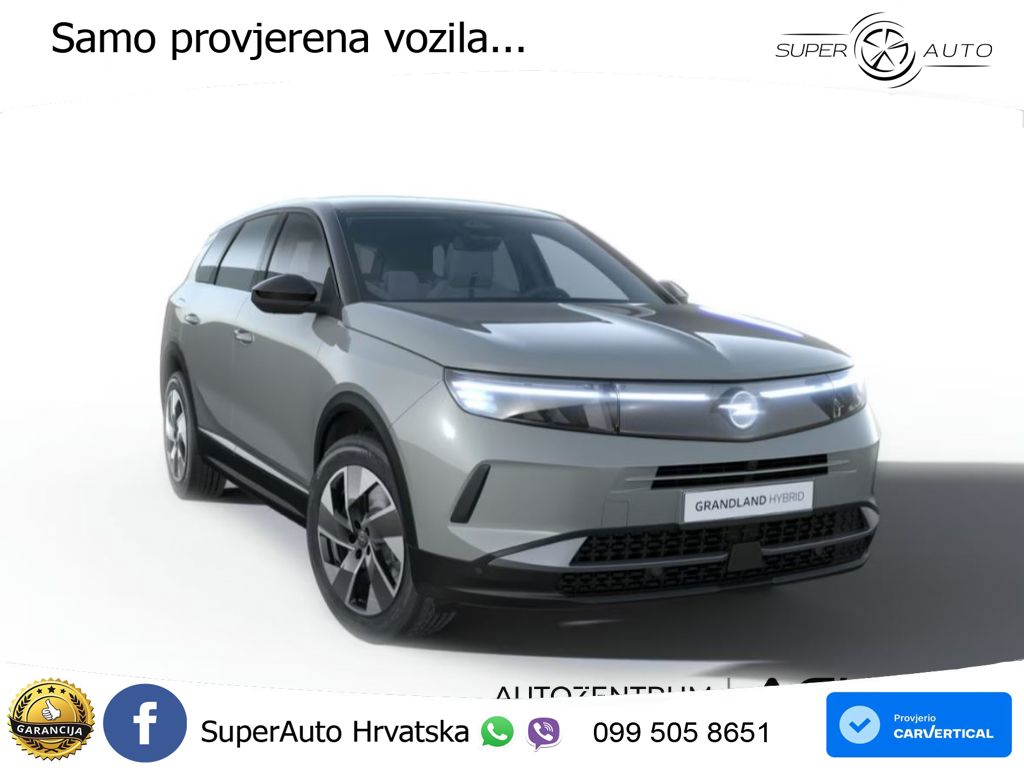 Opel Grandland 1.2 Turbo (145 KS) Hybrid eDCT GS LED+GR SJED+ACC