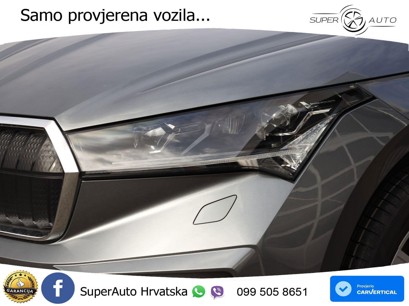 Škoda Enyaq iV 80 82 kWh (204 KS) LED+GR SJED+ACC