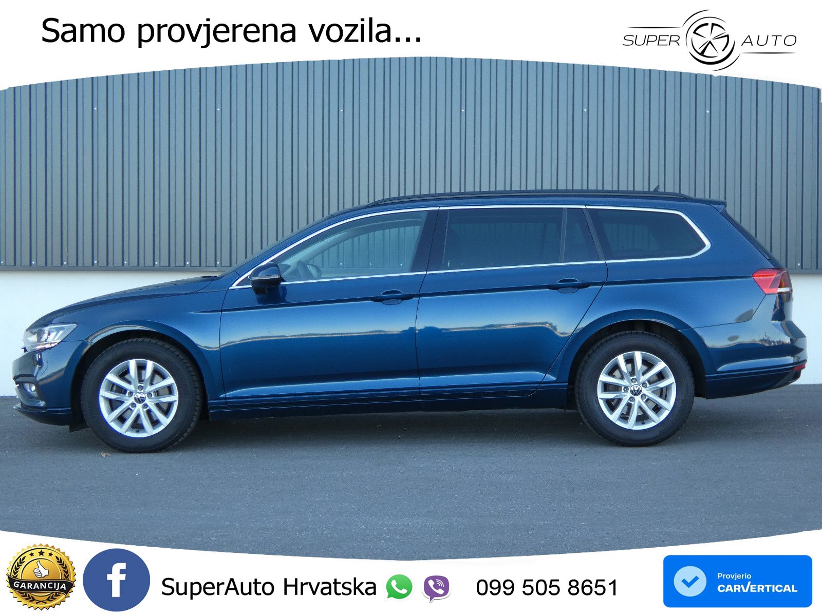 Volkswagen Passat Variant 2.0 TDI (150 KS) DSG LED+GR SJED+ACC