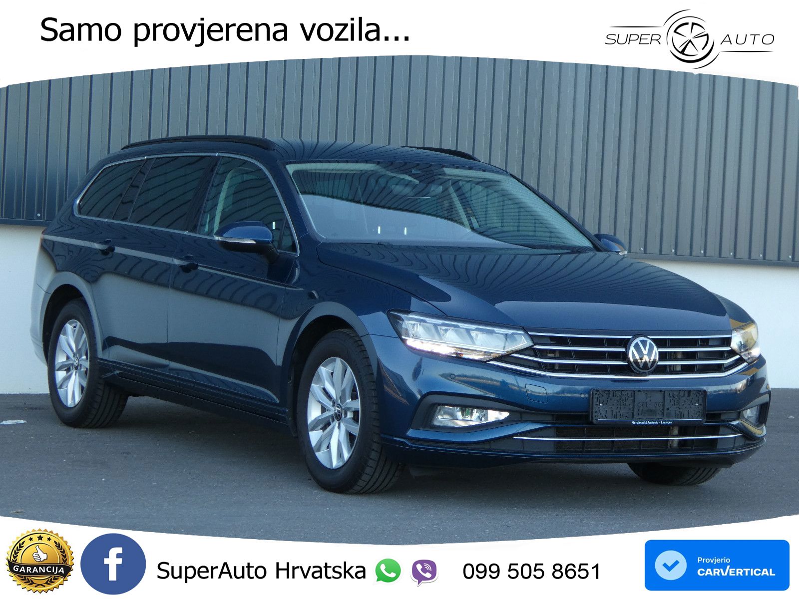 Volkswagen Passat Variant 2.0 TDI (150 KS) DSG LED+GR SJED+ACC